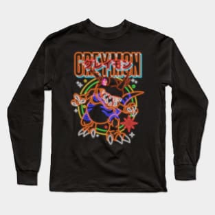 Greymon Neon Sign Long Sleeve T-Shirt